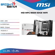 MSI MPG B650I EDGE WIFI  AM5  M-ITX Motherboard