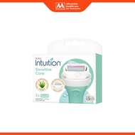 Schick Intuition Sensitive Care Refill Cartridge 3's