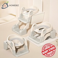 Kerusi Latihan Tandas Kanak-Kanak Dengan Tangga Selamat, Anti-Slip, Selesa – Potty Training Seat Wit