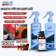Abrasive Plastic Restoration Combo & Anti-Dust Tire Shine Conditioner
