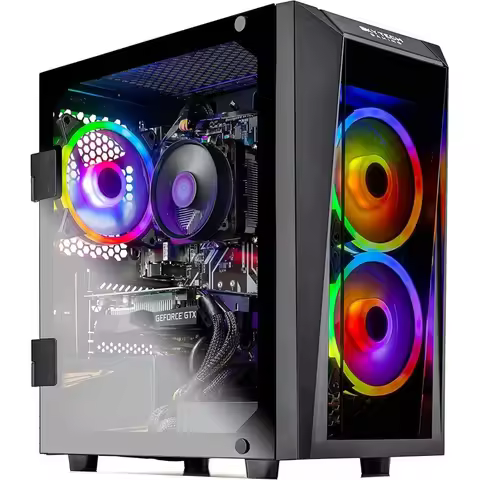 Blaze II Gaming PC Desktop – Core i3 10100F 3.6 GHz, GTX 1650, 500GB SSD, 16G DDR4 3200, 600W Gold