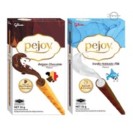 GLICO PEJOY Biscuit Stick (Belgian Chocolate | Vanilla Hokkaido Milk) (33g) [SG]