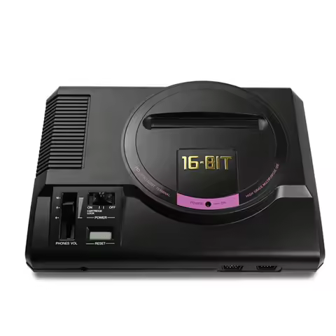 16 Bit HD Video Game Console for SEGA MEGA DRIVE, Play NTSC /PAL Game Cartridge, with 2.4G Wireless 