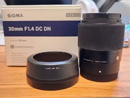 Sigma 30mm F1.4 DC DN for Sony E-mount