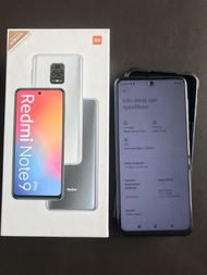 Xiaomi Redmi Note 9 Pro RAM 6/64GB Bekas, Bekas Servisan, HP+Dosbook