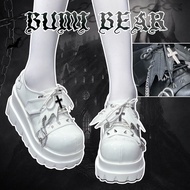 Original Design Punk Mary Jane Thick Heel Shoes Women Dark Y2K Subculture Spicy Single Shoes Women r