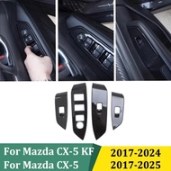 Mazda CX-5 CX5 2017-2025 CX8 CX-8 2017-2025 Door Armrest Window Lift Switch Panel Cover Trim Sticker