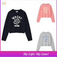 WackyWilly Women's Lily Graphic Sweater - Korean Fashion