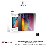 Zeelot PureGlass 2.5D Privacy Tempered Glass Screen Protector for iPad Pro 11" (2018-2022) / iPad Air 10.9" (2020/2022)