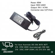(ประกัน 18 เดือน) สายชาร์ โน๊ตบุ๊ค สำหรับ Acer Aspire 3 A315-42G A514-52G E5-471G F5-573G P214-52G ส