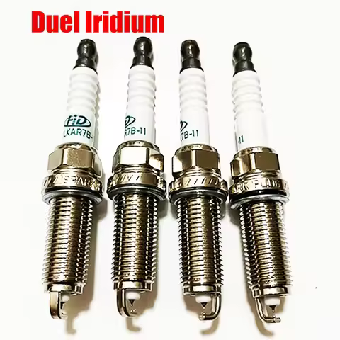4X 4912 ILKAR7B11 Duel Iridium Spark Plug for TOYOTA YARIS VERSO RAV4 COROLLA AURIS PRIUS MATRIX MAZ