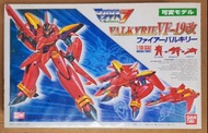 1比100 超時空要塞7 VF-19改 火焰女武神 可變形模型