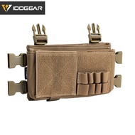 IDOGEAR MK3ยุทธวิธี/แผงด้านหน้า MK4แบบแยกส่วนสำหรับเสื้อกั๊กอาร์ไอจีหน้าอก556กระเป๋า Mag แผงด้านหน้า