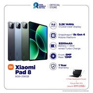Xiaomi Pad 8 Tablet | 8GB+256GB,Snapdragon 8s Gen 4 Mobile Platform, 3.2K 144Hz crystal-clear displa