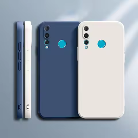 For Huawei Y9 Prime 2019 Case Huawei Y9 Prime 2019 P smart Z Cover Square Matte Silicone Luxury Clas