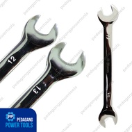 BISON WRENCH 12 X 13 MM DOUBLE OPEN END WRENCH 12X13