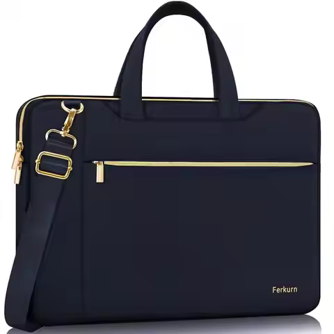 Laptop Bag Case Women Men Computer Sleeve With Shoulder Compatible With HP Envy Pavilion/Inspiron//V