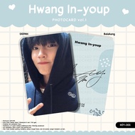 HWANG IN-YOUP PHOTOCARD VOL.1 LATEST COLLECTION OF UNOFFICIAL DRAMA ACTORS 2 SIDES GLOSSY LAMINATION