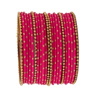 RIANGI Designer Bollywood Bridal Jewellery Set Of 22 Pieces Bangle Bracelets For Women, Indian Bangl