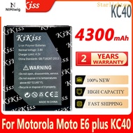 NEW Brand Hot 4300mAh kikss kc40 KC 40 motororola Moto E6 plus e6plus XT2025-1 XT2025-2 e6plus repla