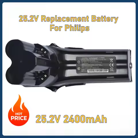 25.2V Replacement Battery for Philips SpeedPro Max Aqua Stick Cordless Vacuum XC8055/01 XC8045/01 XC