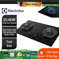 Electrolux 80cm UltimateTaste 500 Built-In Glass Hob | EHG8241GE EHG8250BC (Gas Cooker Gas Hob Gas S