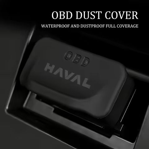 Car OBD Diagnostic Interface Protective Cover Auto Interior Accessories For Haval H6 F7 H9 H2 Jolion