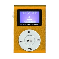 มินิ MP3เครื่องเล่นหน้าจอ LCD รองรับ TF การ์ดคลิปโลหะ USB กีฬาเพลง Walkman สำหรับวิ่งดิจิตอล MP3