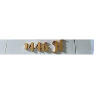 Custom Styrofoam 1446 gold color
