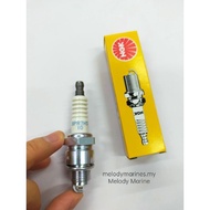 Tohatsu/Mercury Japan NGK Spark Plug BPR7HS-10 5hp 8hp 9.8hp 9.9hp 2stroke 9701-1-1014