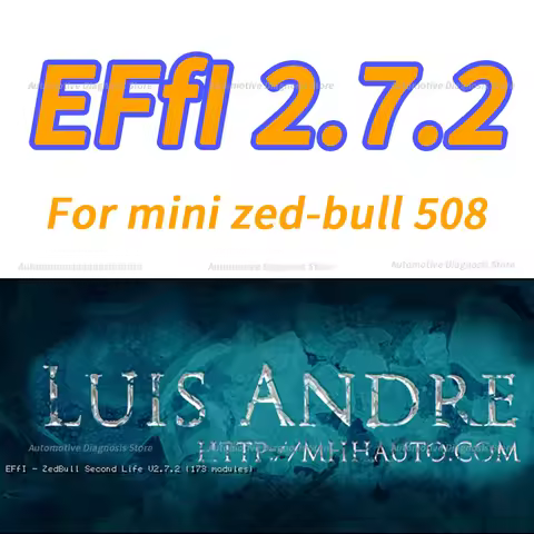 EFfI Zed Bull Key v2.7.2 Software Infinite Token Mini Zedbull Automatic Key Programmer 2.7.2 Zed Bul