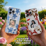 CUSTOM POLAROID PHOTO SOFTCASE CASING (CAN USE YOUR OWN PHOTO) CLEAR CASE PREMIUM PRO CAMERA COMPATI