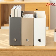 DARON Folding Desktop Organizer 3 Color Multifunctional Office Supplies Student Stationery Book Pencil Sundries Paper Organizer A4 File Organizer Box