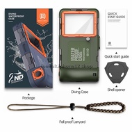 [SHELLBOX] 2024 New Professional Underwater 15M Depth Diving Waterproof Phone Case for Realme 12 Pro