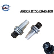 Arbor BT50 ER40 100L Collet Chuck ER 40 Milling CNC BT 50 length 100mm TST TAIWAN