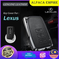 Kunci Kereta Lexus Premium Key Cover Aluminium Alloy Leather Key Cover for Lexus RX300 NX200T ES250