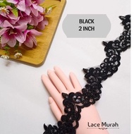 BORDER LACE NEEM BORDER RENDA LACE METER - LACE MURAH