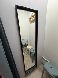 【原廠正品】IKEA NISSEDAL 全身穿衣鏡 40x150 cm 黑色