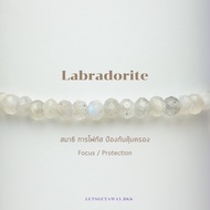 LETSGETAWAY -  Labradorite Premium Bangle Bracelet (Preorder 7 days) *ไม่ต้องเผื่อไซส์นะคะ* / กำไลข้