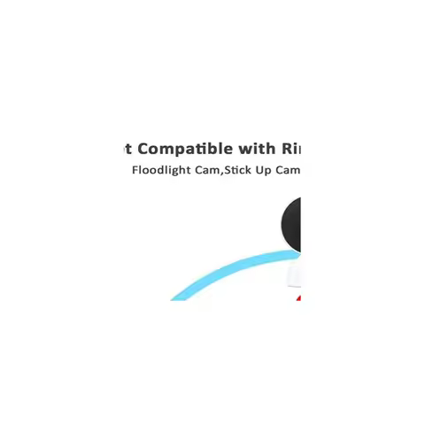 20W IP Camera Charger IP65 Waterproof Portable Solar Panel 360 Rotating for Ring Spotlight Camera/Ri