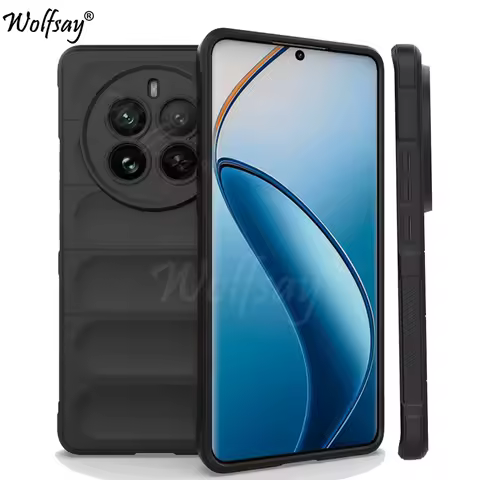 Shockproof Phone Case For Realme 12 Pro Plus Case Anti-Slip Silicone Full Cover Realme 12 Pro Plus C