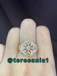 Cincin berlianeropa model fashion Emas : 75% Berat emas : 7.00gram Be