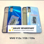 Casing Housing Fullset Vivo Y20 Y20s Bone Frame + Backdoor