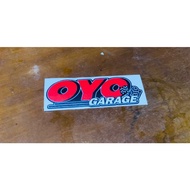 Oyo Garage Sticker