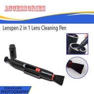 Lenspen 2 in 1 Lens Cleaning Pen / Pembersih Kamera Laptop Dll