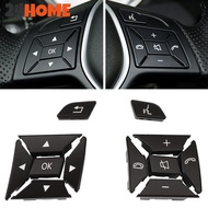 24HOME 6Pcs Multi-function Car Steering Wheel Button Set For Mercedes-Benz C E GLK A B GLA CLS Class