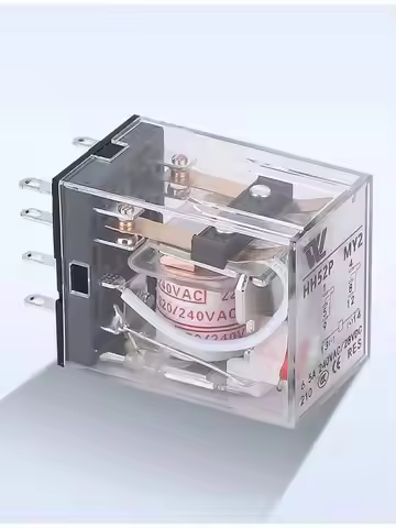 1PCS MY4 HH54P Electromagnetic Relay 4PDT 14PIN AC/DC 6V 12V 24V 36V 48V 110V 220V 380V MY4NJ Relay 