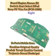 TOMBOL Sony PS Vita Fat (PCH-1000) Board Right Button Switch DPad Start Select (Original Quality)
