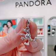 แพนดอร่า เวทมนตร์ 925 เงินสเตอร์ลิง แพนดอร่า ดิสนีย์ร้อยปีตำนานคอลเลกชัน Oswald จี้ Pandoraˉ charm 9