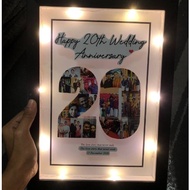 POPUP UP / 3D FRAME FOR A3 SIZE WITH LIGHT